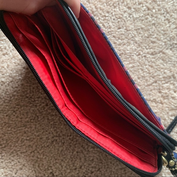 Roomy Coach Wristlet/Wallet - Picture 3 of 4